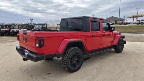 Firecracker Red Clearcoat 2024 Jeep Gladiator Sport