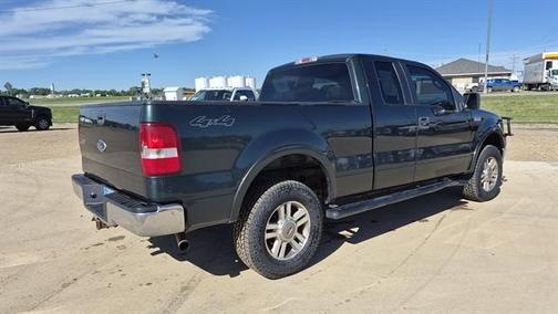 Aspen Green Metallic 2005 Ford F-150 Lariat SuperCab