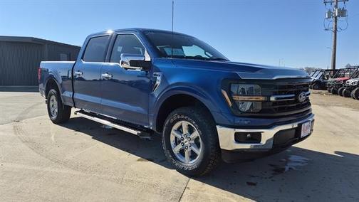 Atlas Blue Metallic 2024 Ford F-150 XLT
