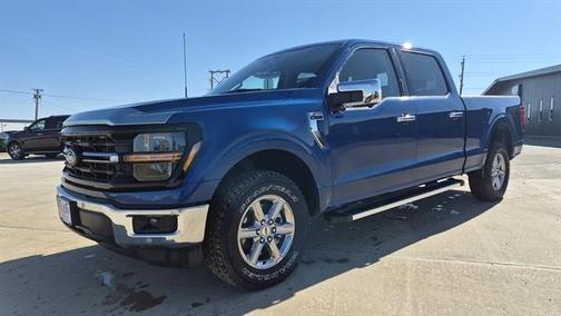 Atlas Blue Metallic 2024 Ford F-150 XLT