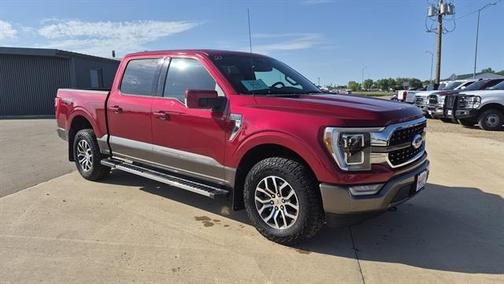 Rapid Red Metallic Tinted Clearcoat 2021 Ford F-150 King Ranch
