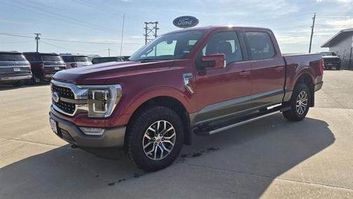 Rapid Red Metallic Tinted Clearcoat 2021 Ford F-150 King Ranch