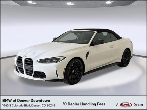 White 2023 BMW M4 Competition xDrive