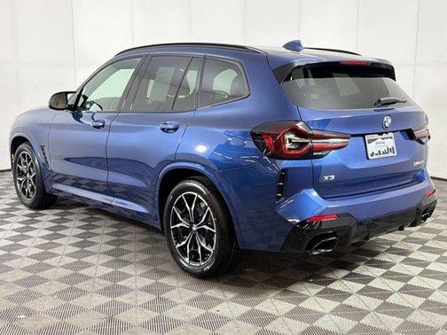 Phytonic Blue Metallic 2024 BMW X3 M40i