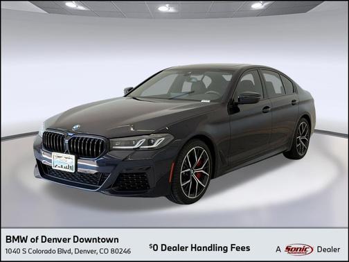 Carbon Black Metallic 2023 BMW 540 i xDrive