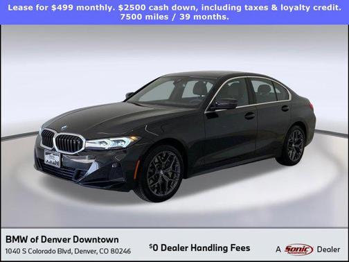 Black Sapphire Metallic 2025 BMW 330 xDrive