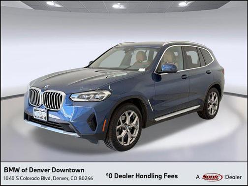 Phytonic Blue Metallic 2023 BMW X3 xDrive30i