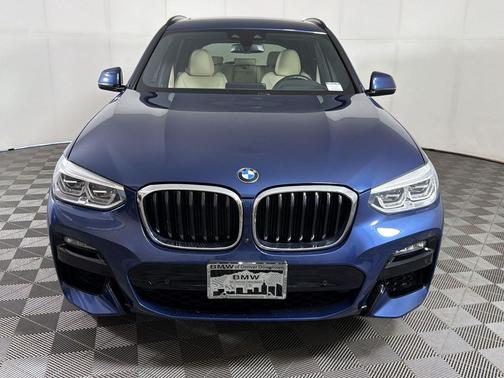 Phytonic Blue Metallic 2021 BMW X3 xDrive30i