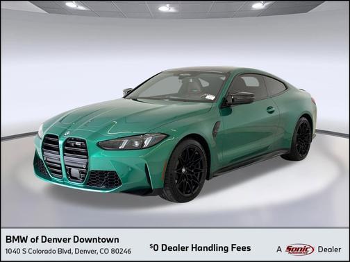 Isle of Man Green Metallic 2025 BMW M4 Competition xDrive