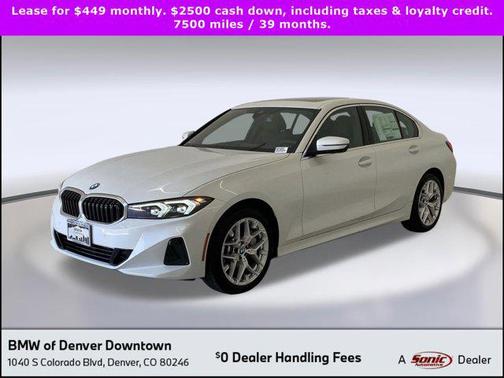 Mineral White Metallic 2025 BMW 330 xDrive