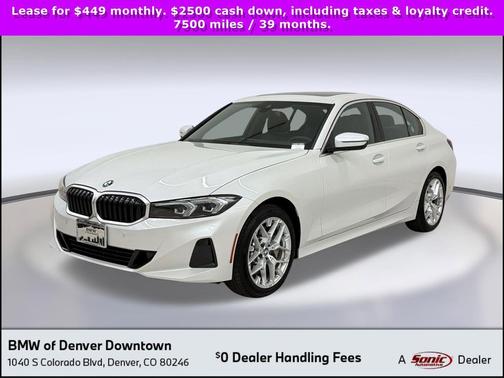 Mineral White Metallic 2025 BMW 330 xDrive