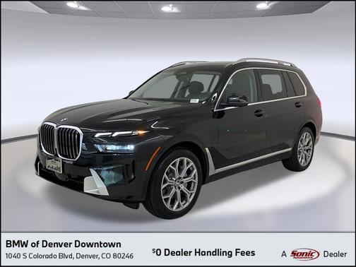 Black Sapphire Metallic 2026 BMW X7 xDrive40i