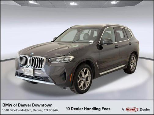 Dark Graphite Metallic 2023 BMW X3 xDrive30i