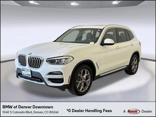 Alpine White 2020 BMW X3 xDrive30i