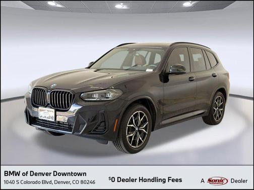 Black Sapphire Metallic 2024 BMW X3 xDrive30i