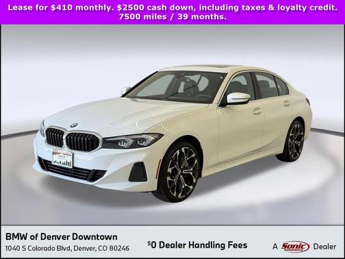 Alpine White 2025 BMW 330 xDrive