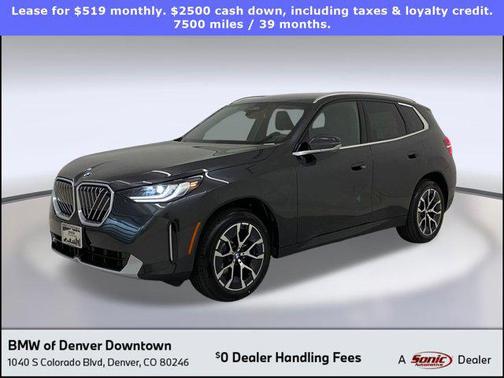 Dark Graphite Metallic 2026 BMW X3 30 xDrive