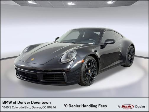Black 2022 Porsche 911 Carrera