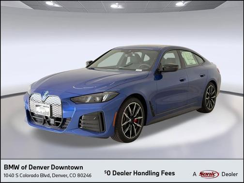Portimao Blue Metallic 2026 BMW i4 Gran Coupe xDrive40