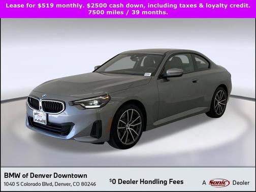 Skyscraper Grey Metallic 2025 BMW 230 xDrive