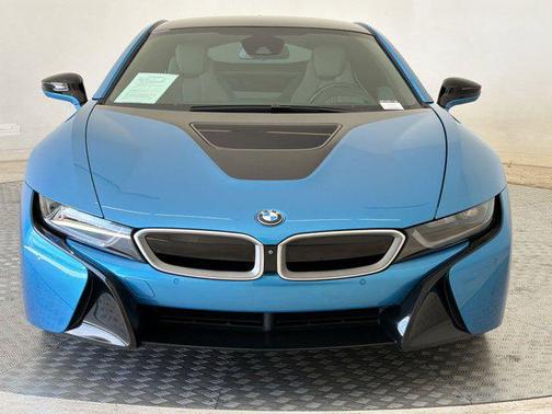 Protonic Blue Metallic w/Frozen Gray Accent 2015 BMW i8 2dr Cpe