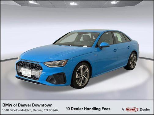 Turbo Blue 2021 Audi A4 45 S line Premium Plus