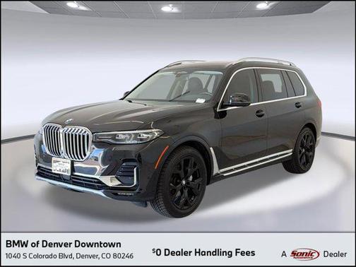 Black Sapphire Metallic 2019 BMW X7 xDrive40i