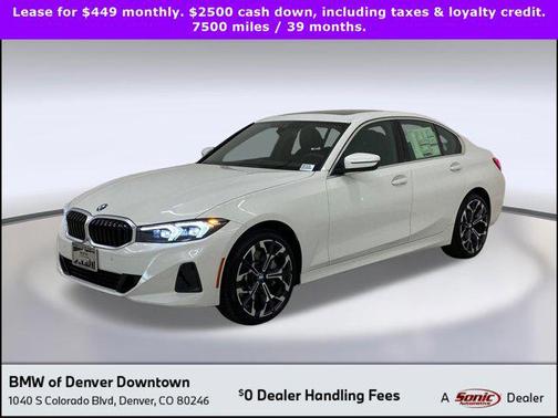 Alpine White 2025 BMW 330 xDrive