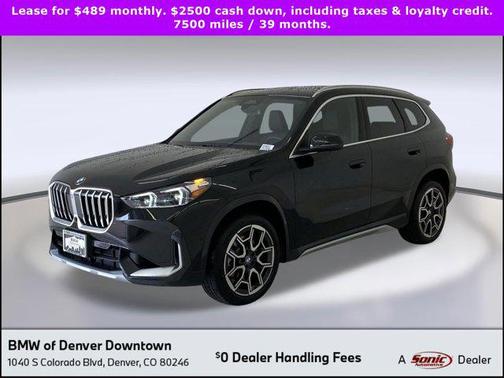 Black Sapphire Metallic 2025 BMW X1 xDrive28i