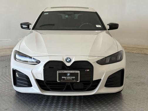 Mineral White Metallic 2025 BMW i4 Gran Coupe M50