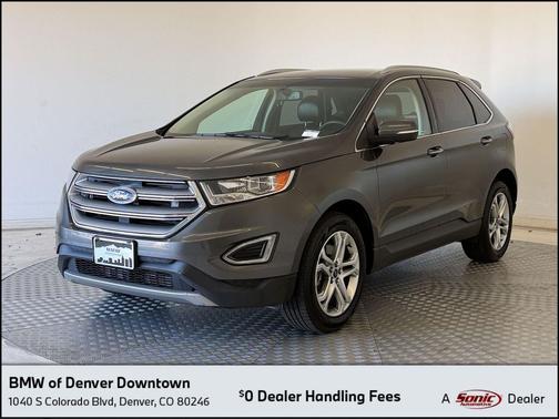 Magnetic Metallic 2017 Ford Edge Titanium