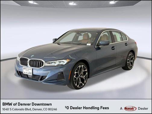 Blue 2025 BMW 330 xDrive
