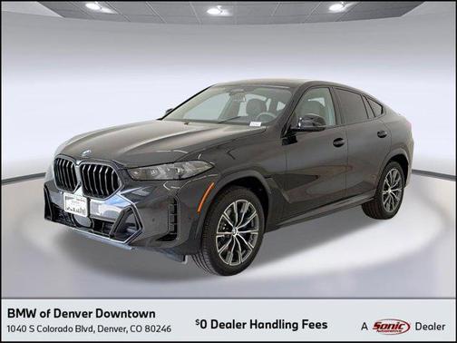 Black Sapphire Metallic 2026 BMW X6 xDrive40i