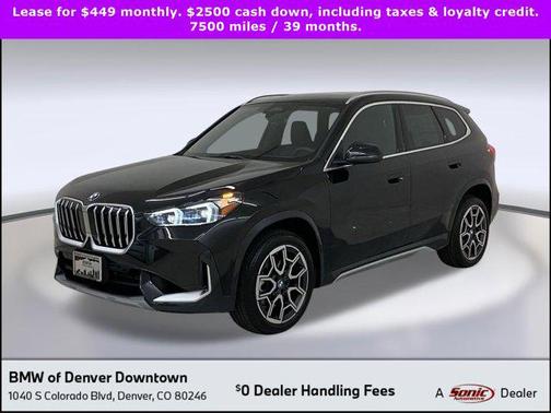 Black Sapphire Metallic 2025 BMW X1 xDrive28i