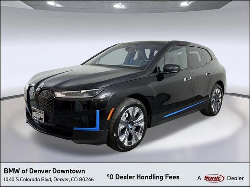 Black Sapphire Metallic 2024 BMW iX xDrive50