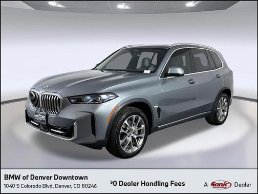 Skyscraper Grey Metallic 2024 BMW X5 xDrive40i