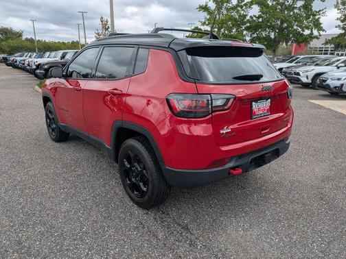 Red Hot Pearlcoat 2024 Jeep Compass Trailhawk
