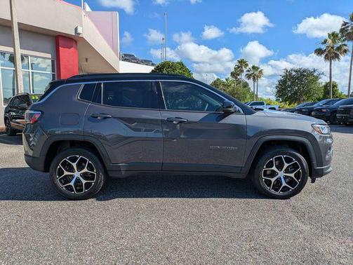 Baltic Gray Metallic Clearcoat 2024 Jeep Compass Limited