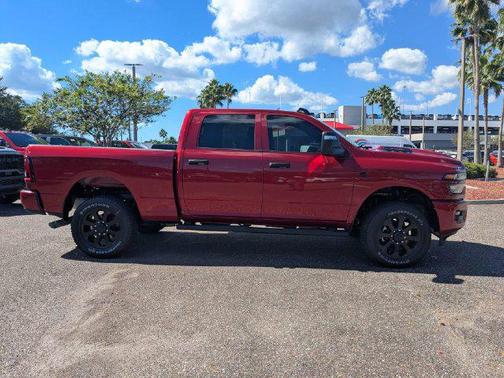 Molten Red Pearlcoat 2026 RAM 2500 Black Express Crew Cab 4x4 6'4' Box