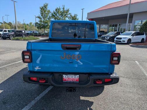 Hydro Blue Pearlcoat 2024 Jeep Gladiator Rubicon
