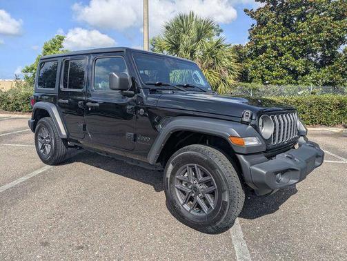 Black Clearcoat 2025 Jeep Wrangler Sport S
