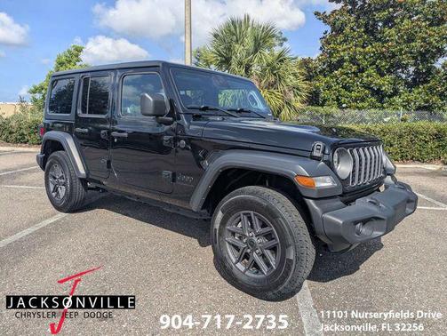 Black Clearcoat 2025 Jeep Wrangler Sport S