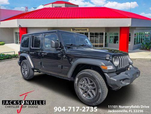 Black Clearcoat 2025 Jeep Wrangler Sport S