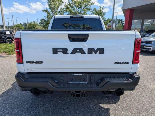 Bright White Clearcoat 2026 RAM 1500 RHO Crew Cab 4x4 5'7' Box