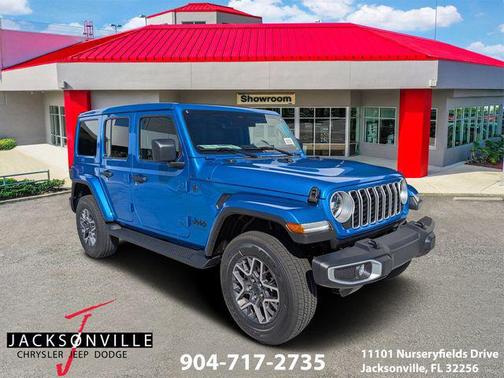 hydro blue pearlcoat 2026 Jeep Wrangler Sahara
