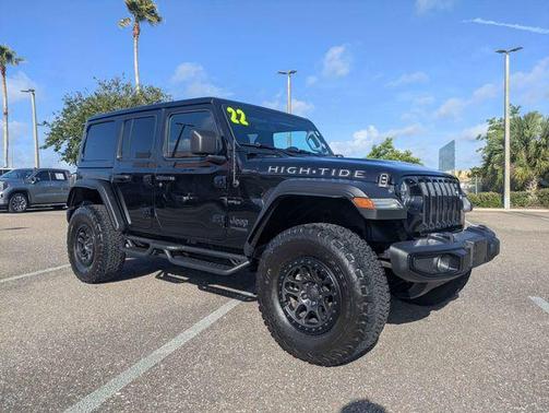 Black Clearcoat 2022 Jeep Wrangler Unlimited High Tide 4x4