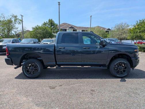 Blue Metallic 2026 RAM 2500 Black Express Crew Cab 4x4 6'4' Box
