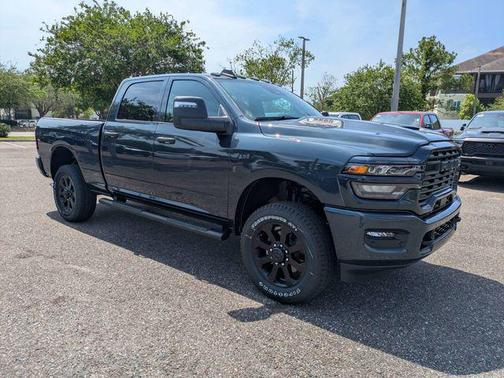 Blue Metallic 2026 RAM 2500 Black Express Crew Cab 4x4 6'4' Box