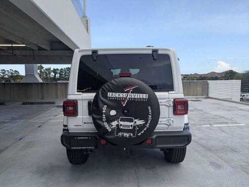 Bright White 2026 Jeep Wrangler 4-Door Sahara 4x4