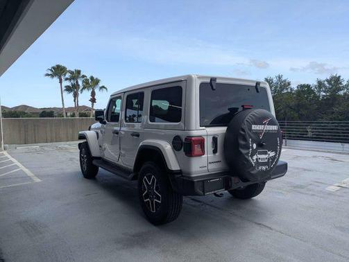 Bright White 2026 Jeep Wrangler 4-Door Sahara 4x4